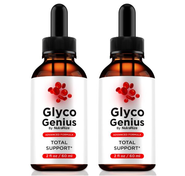 Glyco Genius gotas líquidas paquete de 2 para salud