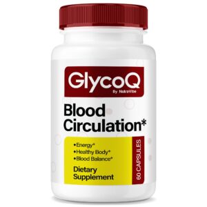 Frasco GlycoQ cápsulas frente