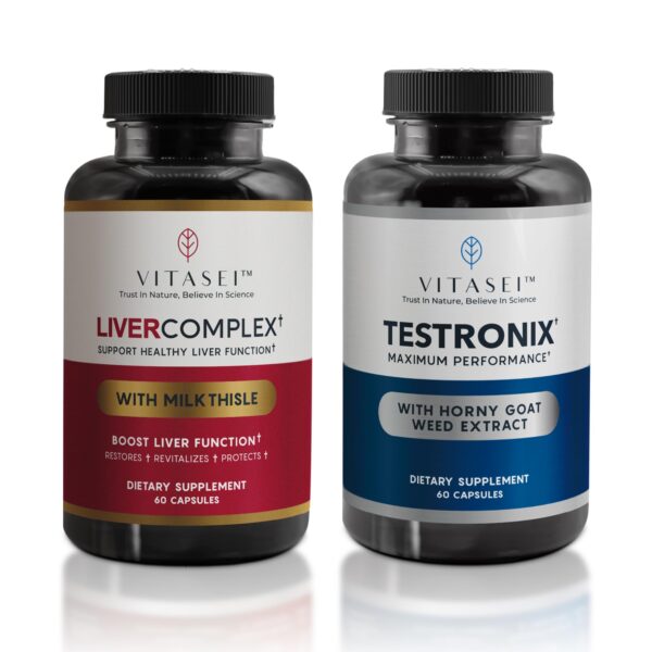 Cápsulas VITASEI para limpieza y desintoxicación hepática