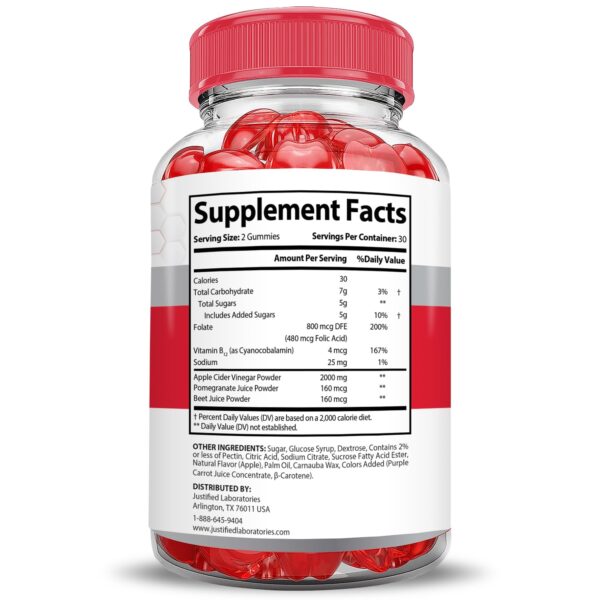 Gomitas Keto Rush Keto ACV 2000mg base pectina textura