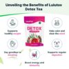 LULUTOX té detox natural sabor durazno bolsa