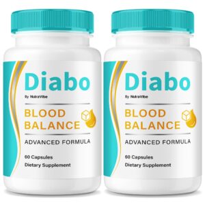 Frasco Diabo Balance con etiqueta frontal