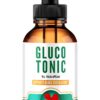 Botella premium de gotas Gluco Tonic para energía y circulación