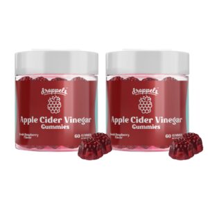 Gomitas vinagre sidra manzana Droppels sabor frambuesa