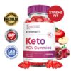 Frasco gomitas Xtreme Fit Keto ACV con ingredientes naturales