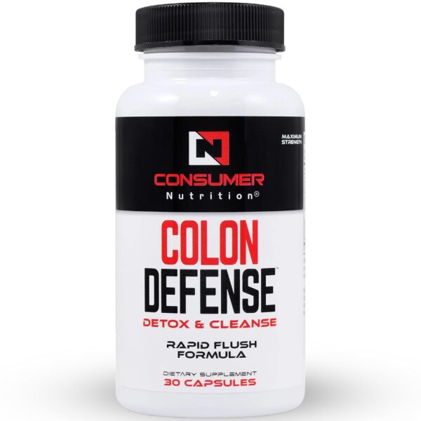 Colon Cleanse 14 días suplemento paquete caja frontal