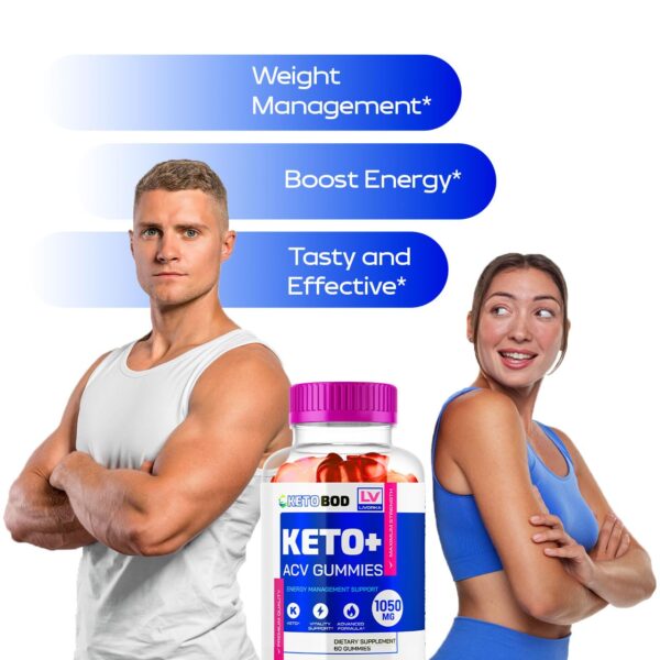 Frasco de gomitas Keto Bod ACV