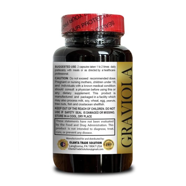 Detalle cápsulas de graviola suplemento detox Detalle cápsulas de graviola suplemento detox