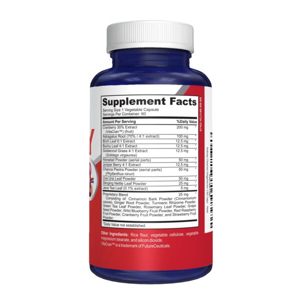 Frasco NusaPure complejo renal 60 cápsulas vegetarianas