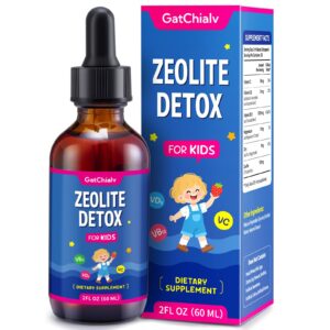 Vista frontal del envase Gatchialv Zeolite Detox