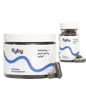 Frasco cápsulas Flyby Recovery para resaca