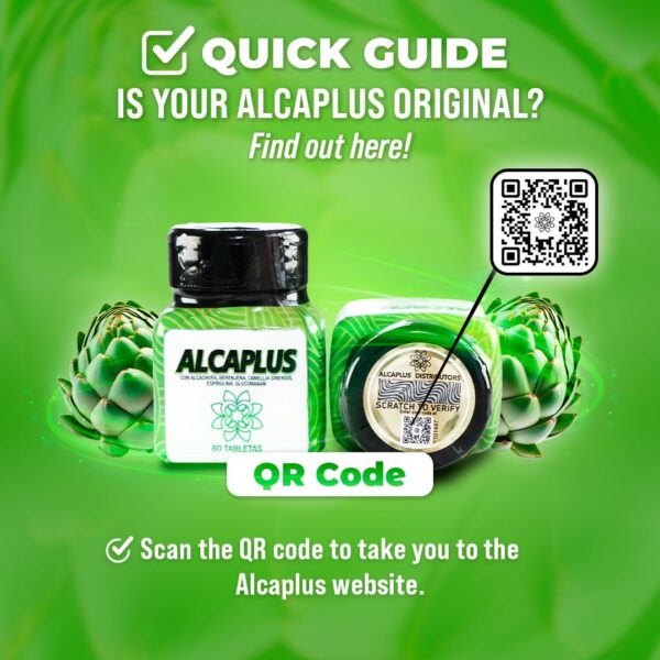 Tabletas para limpieza y bienestar digestivo ALCAPLUS spirulina