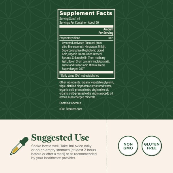 MicroSomal Toxin Binder etiqueta y envase frontal
