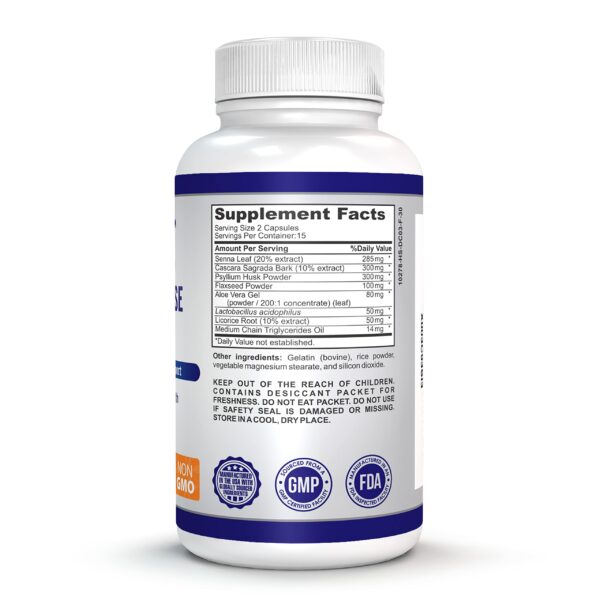 Producto O!VITA suplemento limpieza colon 30 cápsulas