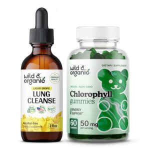 Botella tinte limpieza pulmonar Wild & Organic