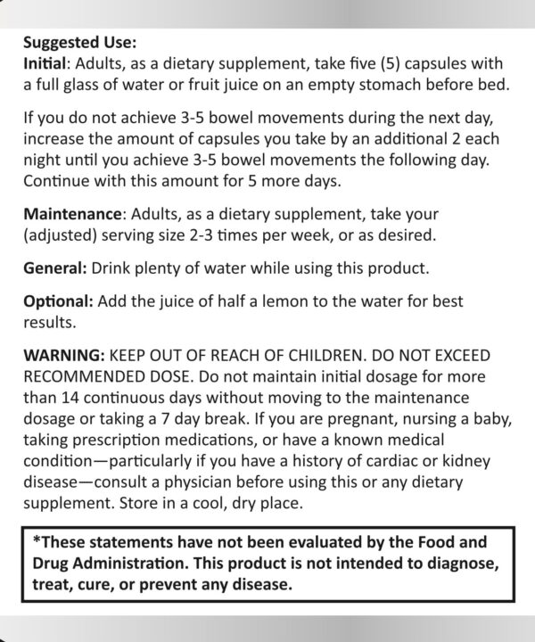 Suplemento MagixLabs OxyOne para detox y alivio estreñimiento Suplemento MagixLabs OxyOne para detox y alivio estreñimiento