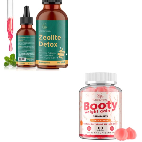 Gomitas Glorithiventa Zeolite Detox para adultos