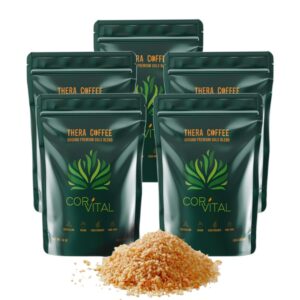 Frontal paquete café enema orgánico Cor-Vital 5 libras