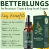 Té detox BetterLungs sin cafeína para limpieza pulmonar
