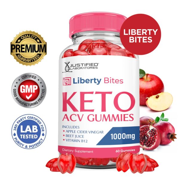Gomitas Keto ACV veganas sin gluten Liberty Bites