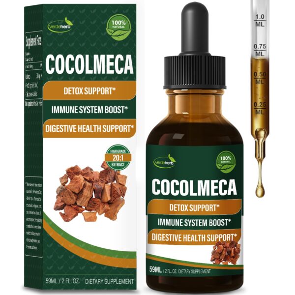 Gotas líquidas de extracto de cocolmeca natural Verdeherb