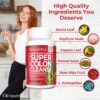 Super Colon Cleanse Health Plus para alivio de estreñimiento y detox