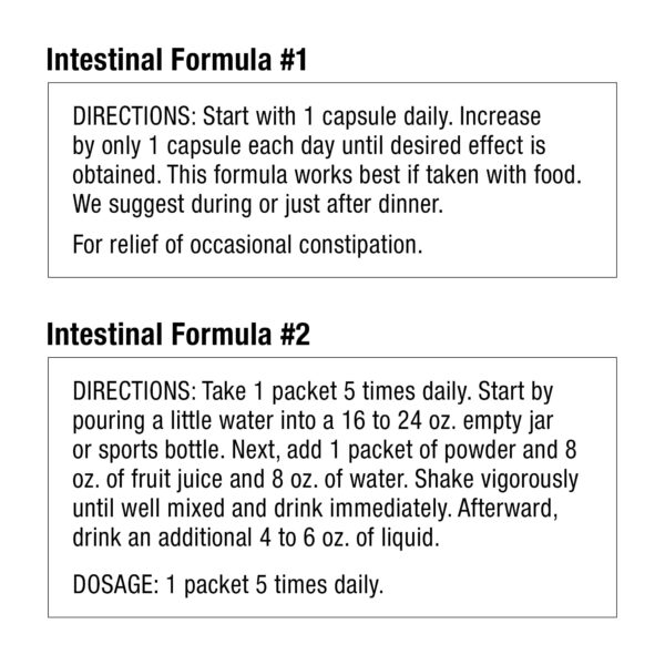 Paquete detox natural colon y abdomen Dr Schulze 5 días