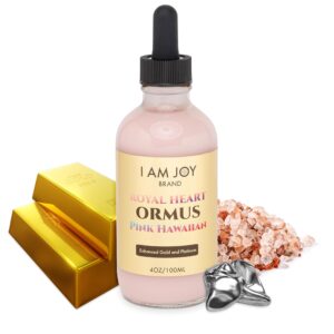 Frasco de oro monoatómico Ormus Rosa Hawaiano I Am Joy