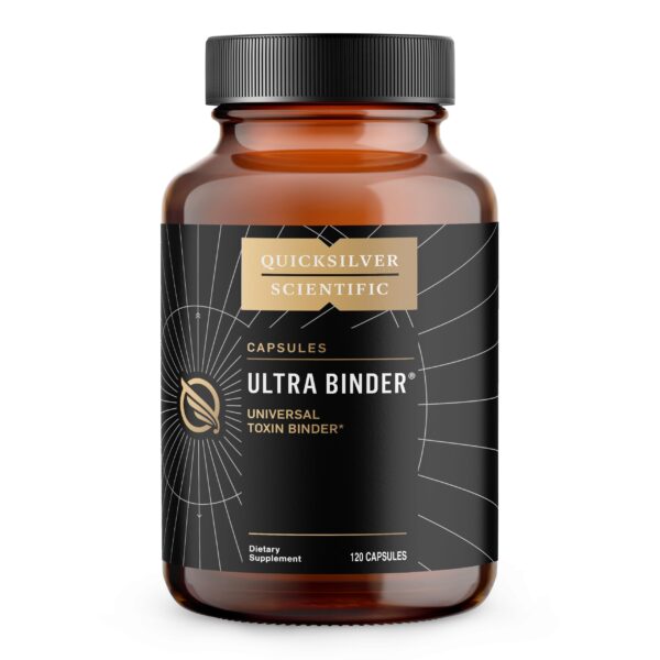 Frasco Quicksilver Scientific Ultra Binder 120 cápsulas