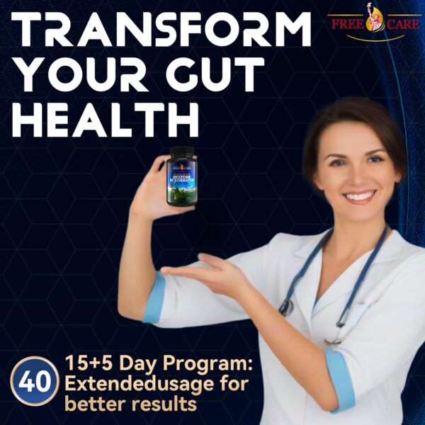 FreeCare cápsulas para alivio del estreñimiento rápido