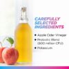 Cápsulas vinagre de sidra manzana Livingood Daily con potasio y probióticos