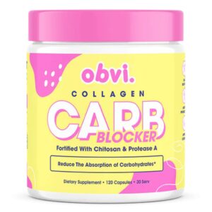 Obvi bloqueador de carbohidratos 120 cápsulas control peso