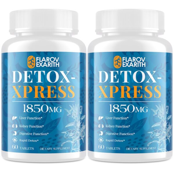 Flarovexarith Canna Cleanse tabletas masticables detox 120 unidades