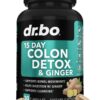 Frasco cápsulas Desintoxicante colon Dr. Bo 15 días