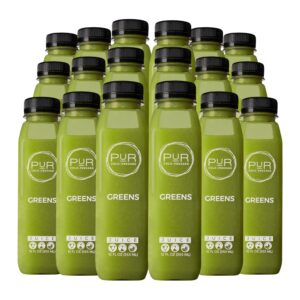 Pack PUR jugo verde prensado en frío 18 unidades nutritivo