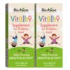 Frente del envase Herbion Vitality para niños