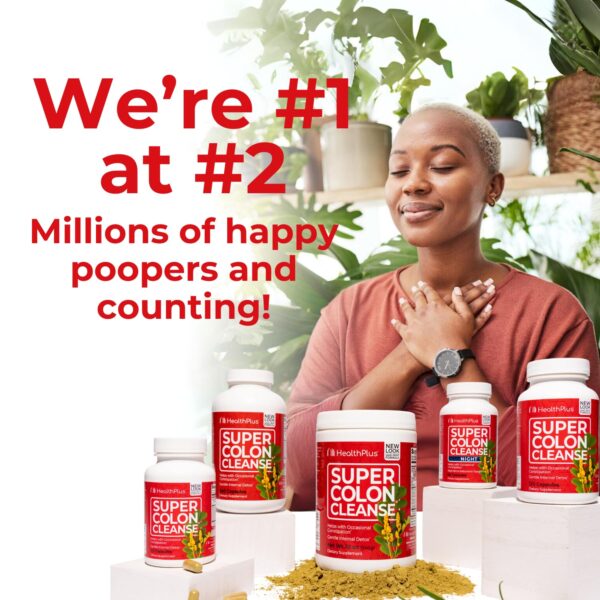 Limpieza interna nocturna Health Plus Super Colon Cleanse