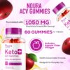Gomitas Noura Keto + ACV para régimen cetogénico