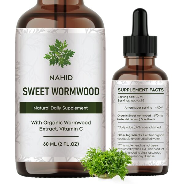 Etiqueta de Nahid Organic Sweet Wormwood Drops Etiqueta de Nahid Organic Sweet Wormwood Drops
