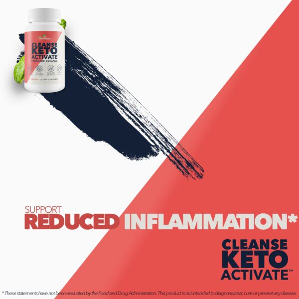 Sobrante de Cleanse Keto Activate en mano para dosis diaria