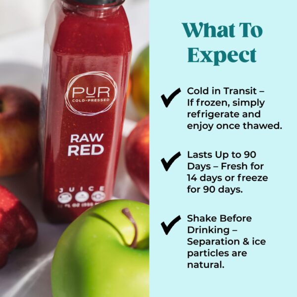 Jugo de raíces prensado en frío sin aditivos.