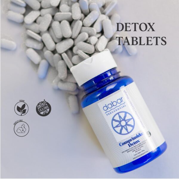 Cápsulas detox con minerales marinos y carbón activado