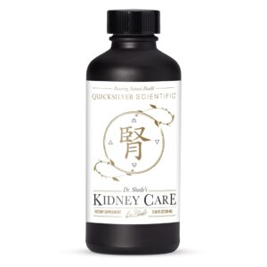 Frasco de suplemento Quicksilver Scientific Kidney Care limpieza renal y drenaje