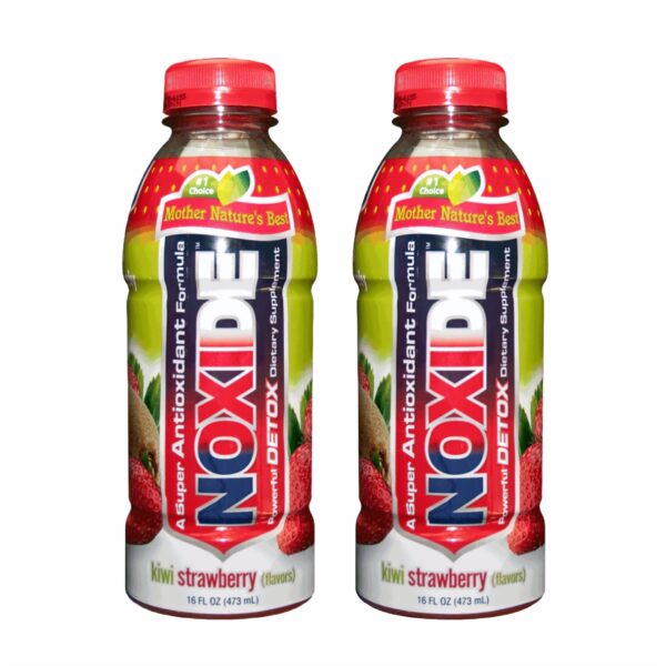 Botella NOXIDE detox natural con cúrcuma y cardo mariano