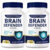 Brain Defender frasco de suplemento para memoria y concentración