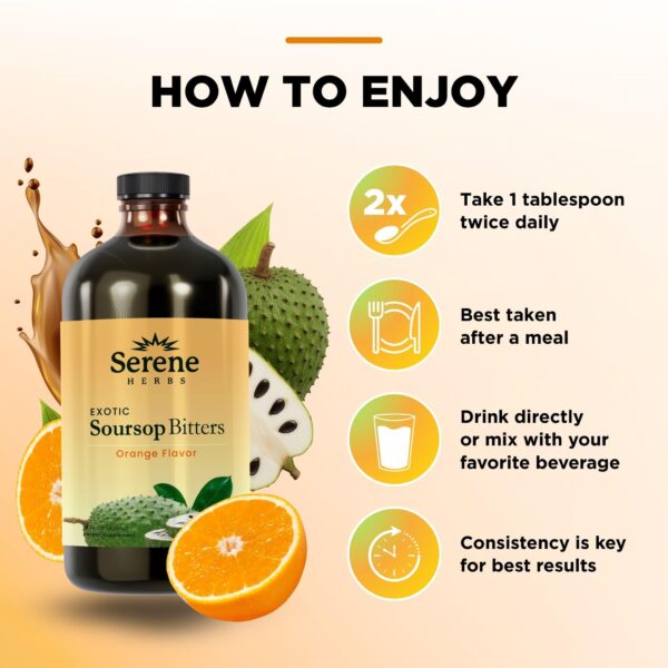 Etiqueta limpia suplemento Serene Herbs amargos líquidos