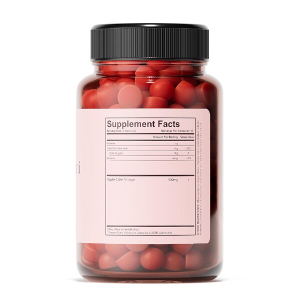 Frasco gomitas heyremi vinagre sidra manzana