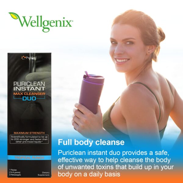 Cleanser duo Wellgenix puriclean limpieza profunda 20X fuerte
