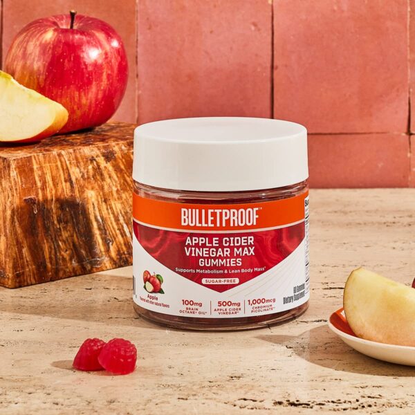 Suplemento keto Bulletproof con picolinato de cromo y aceite Brain Octane