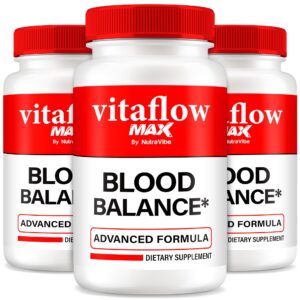 Vitaflow Max suplemento para presión y salud general NutraVibe